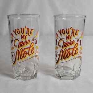 Dona Maria Crisa Set of 2 Glasses You're My Mero Mole